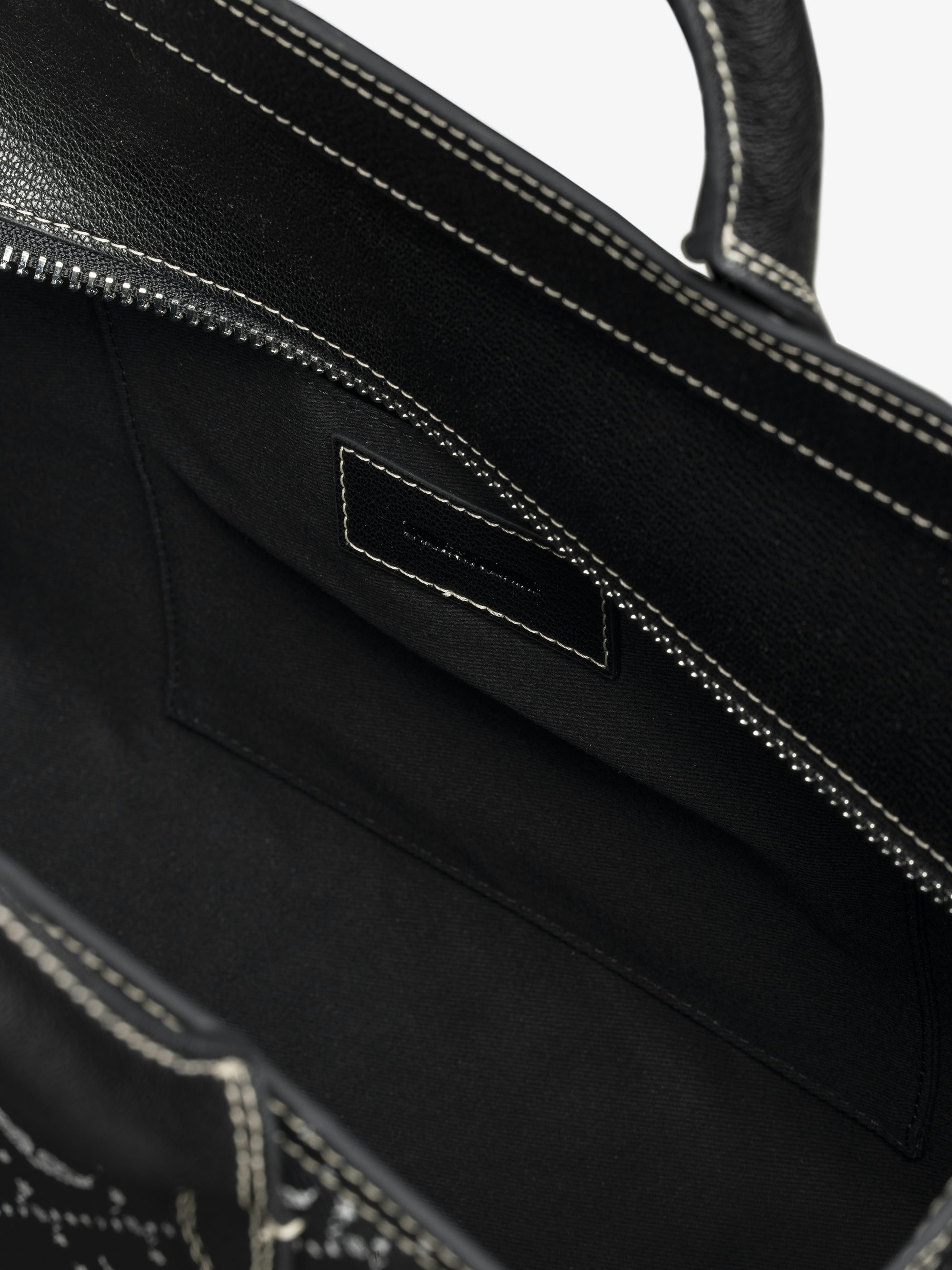 Angel Tote Monogram Bag - Canvas monogram tote bag with double handle, shoulder strap and wing signature.